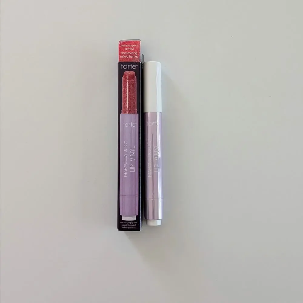 Tarte Maracuja Juicy Lip Vinyl Shimmering Mixed Berries 0.095 oz (full size)